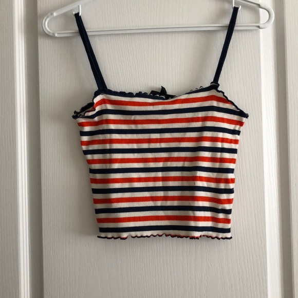 Striped Top Shop crop top - Picture 1 of 1